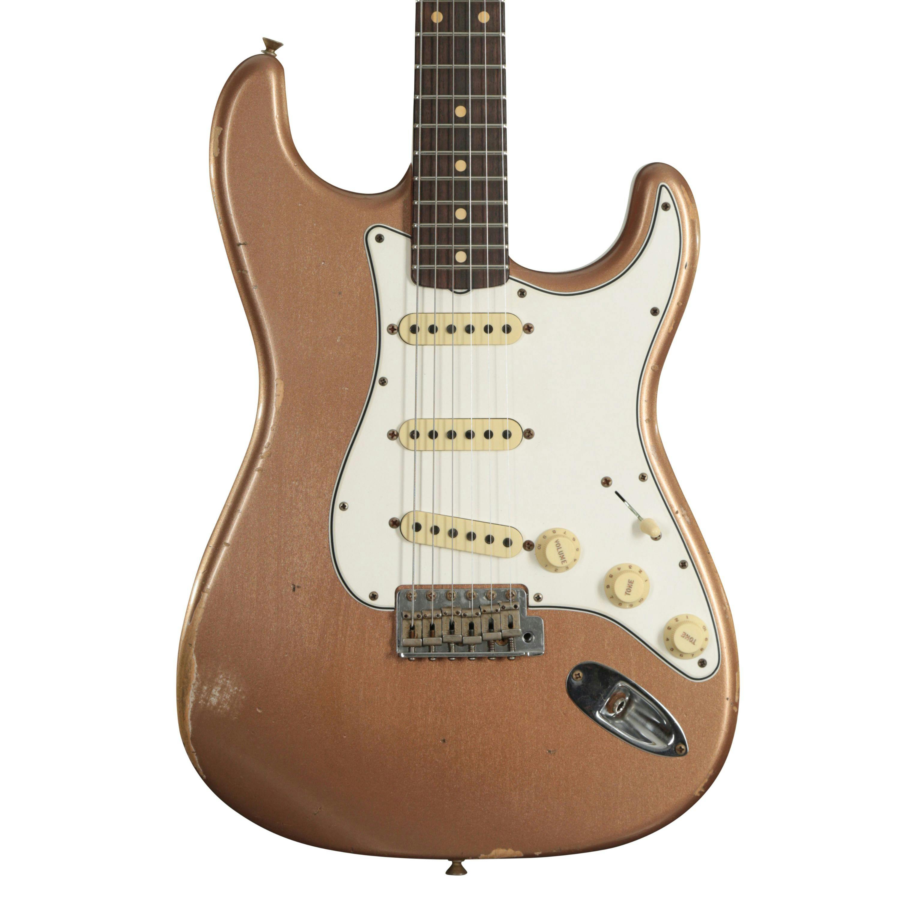 Firemist shop gold stratocaster